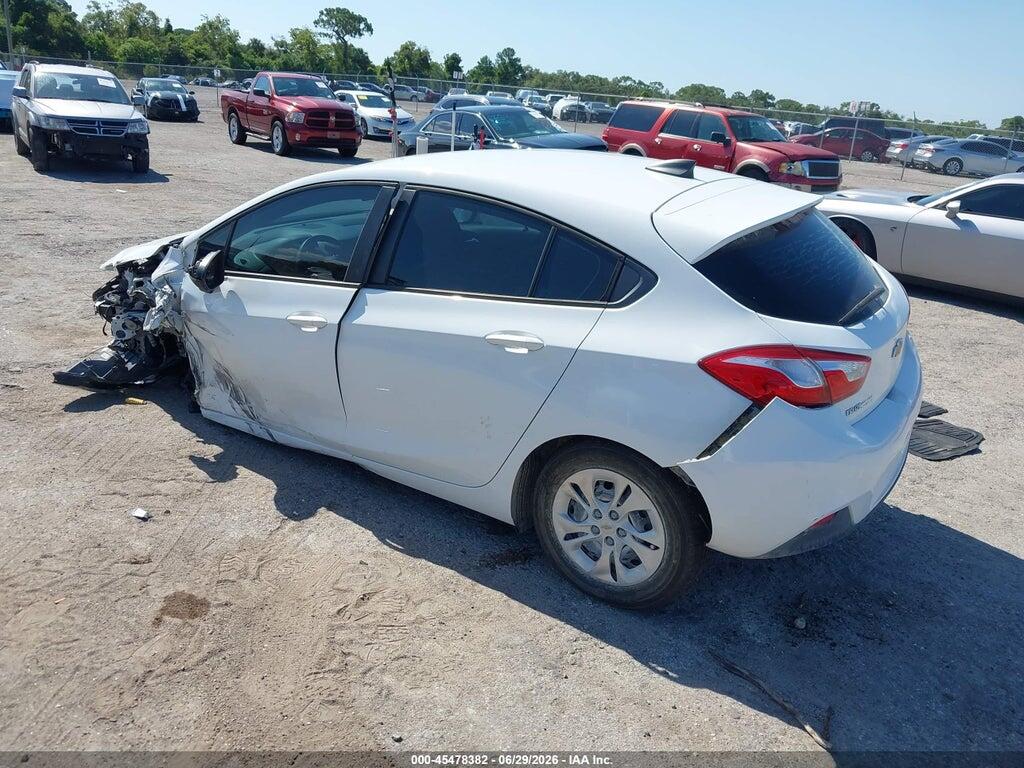 3G1BC6SM7KS607472 2019 CHEVROLET CRUZE photo no. 3