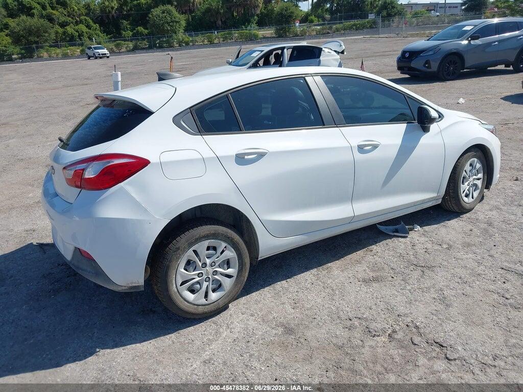 3G1BC6SM7KS607472 2019 CHEVROLET CRUZE photo no. 4