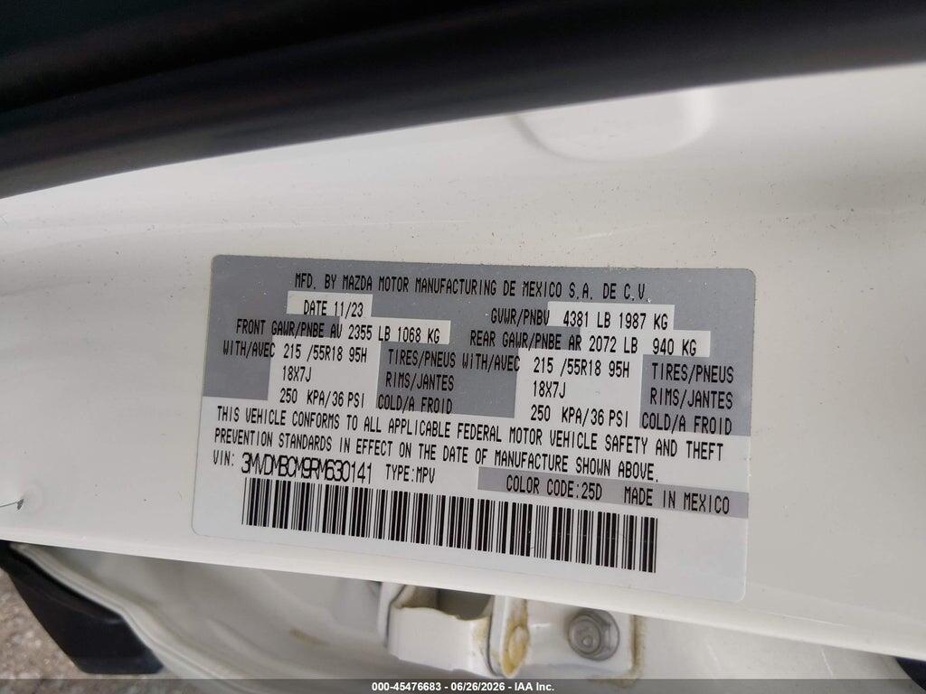 3MVDMBCM9RM630141 2024 MAZDA CX-30 photo no. 9