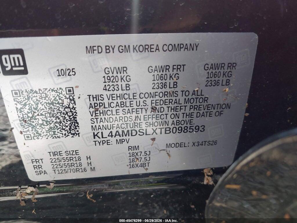 KL4AMDSLXTB098593 2026 BUICK ENCORE GX photo no. 9