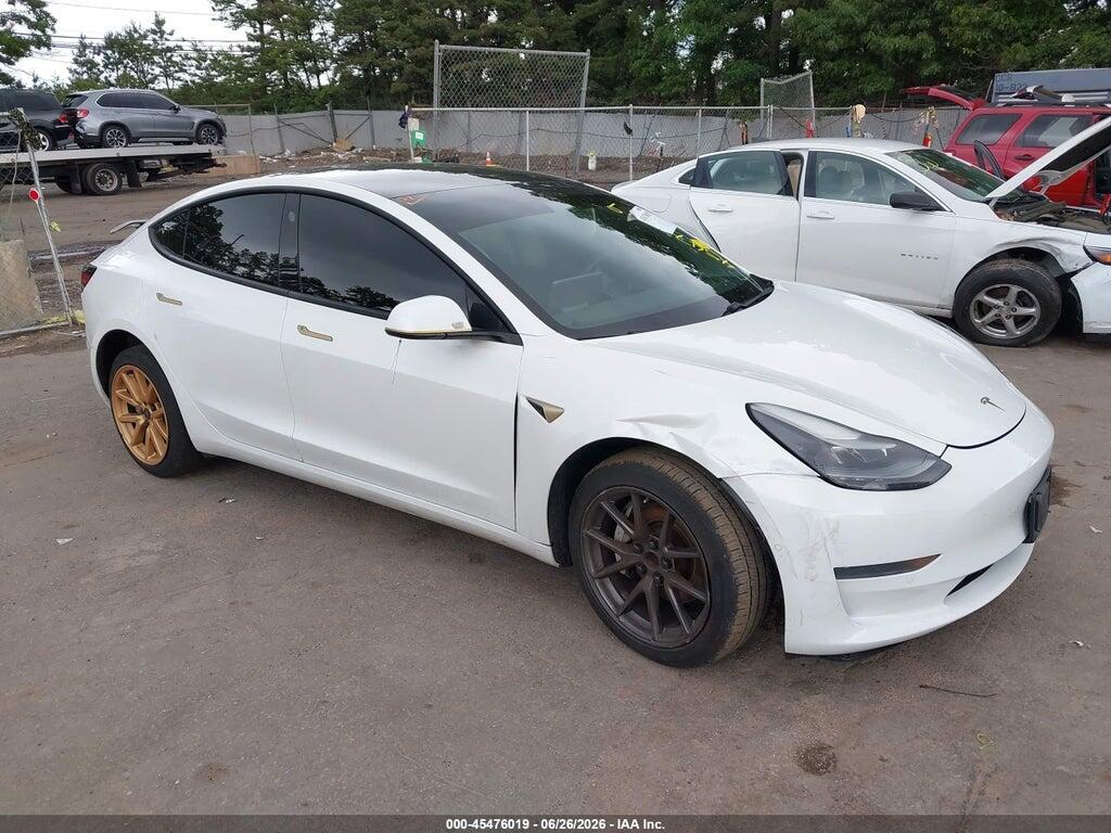 5YJ3E1EA7MF048320 2021 TESLA MODEL 3 photo no. 1