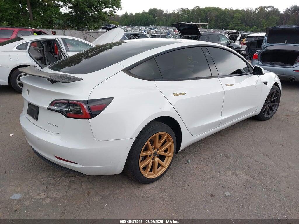 5YJ3E1EA7MF048320 2021 TESLA MODEL 3 photo no. 4