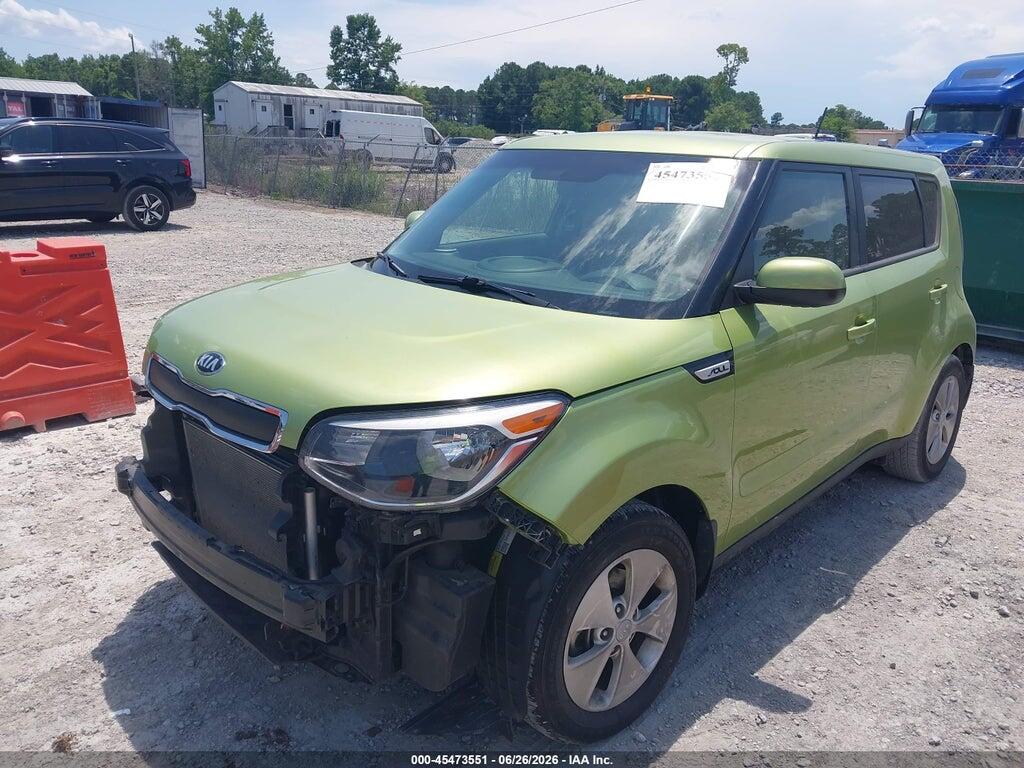 KNDJN2A29G7834898 2016 KIA SOUL photo no. 2