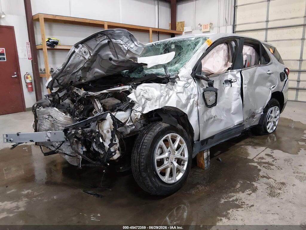 2GNAXUEVXN6103878 2022 CHEVROLET EQUINOX photo no. 2