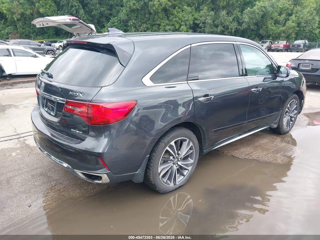5J8YD4H51KL000090 2019 ACURA MDX photo no. 4