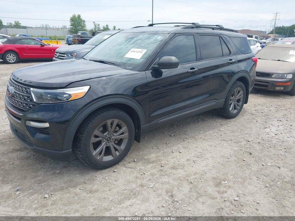 1FMSK8DH1MGB55909 2021 FORD EXPLORER photo no. 2