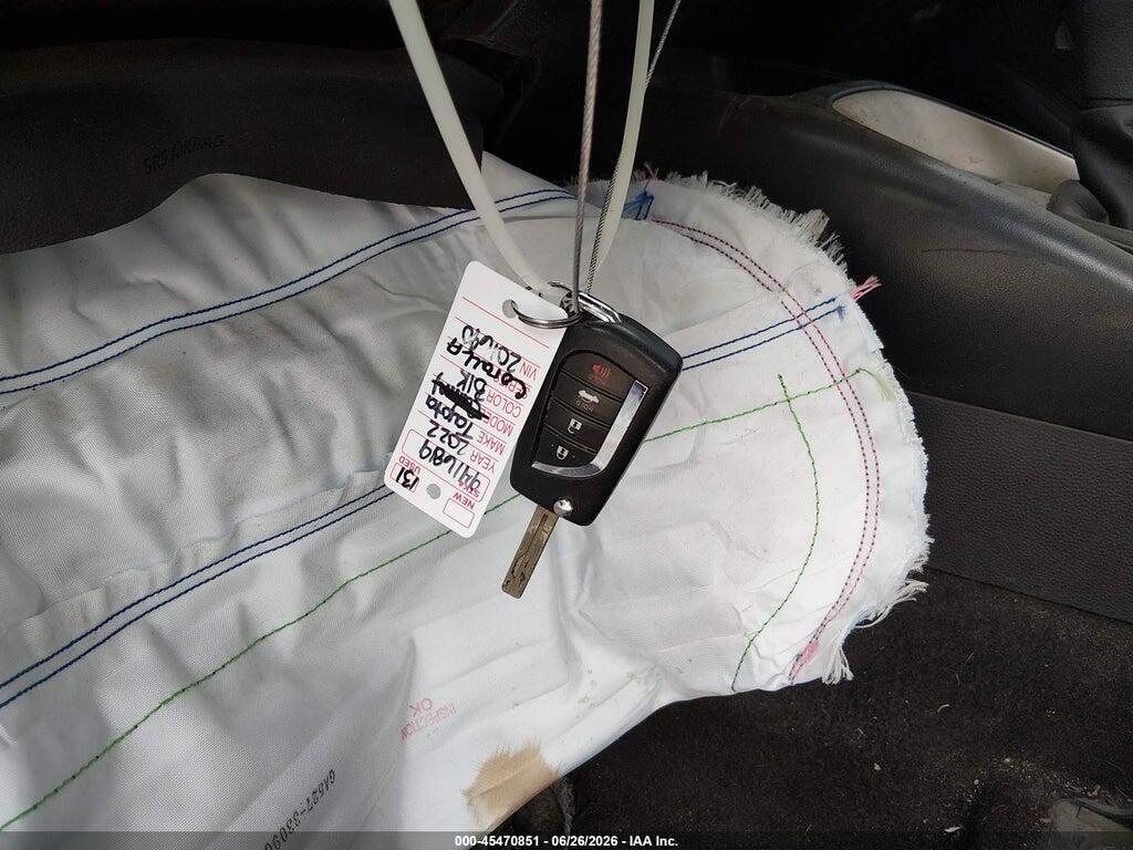 JTDEPMAE7NJ201690 2022 TOYOTA COROLLA photo no. 11