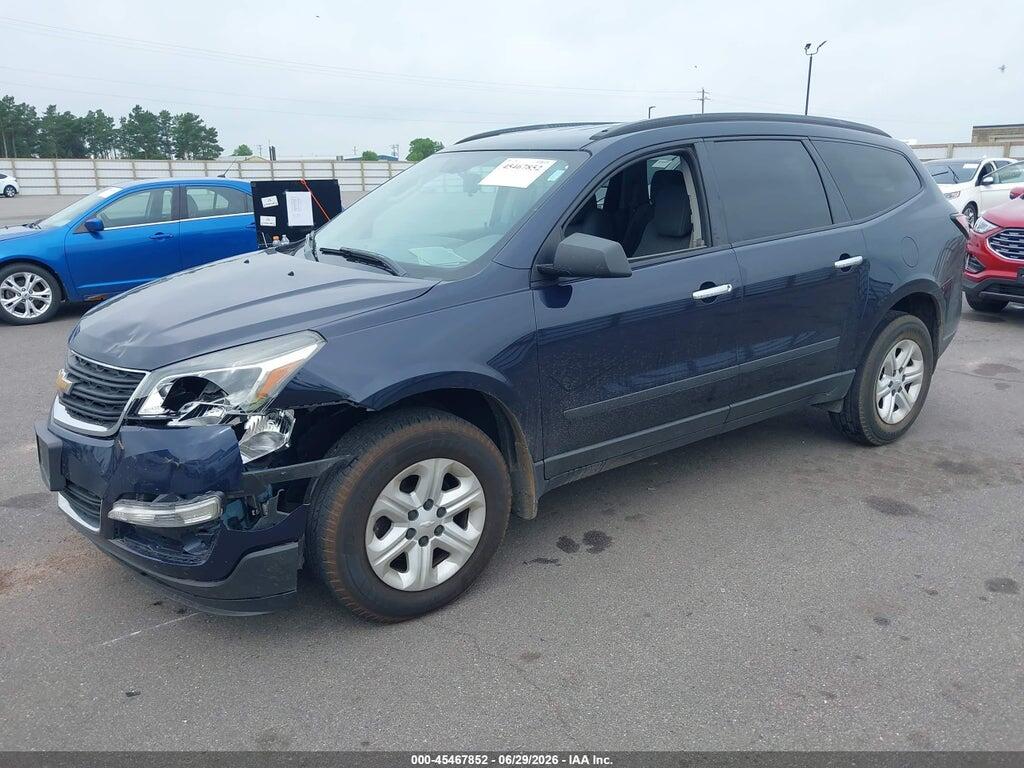 1GNKRFKD3GJ297908 2016 CHEVROLET TRAVERSE photo no. 2