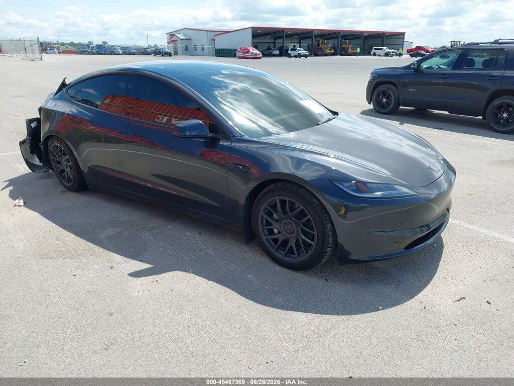 5YJ3E1EB5TF156118 2026 TESLA MODEL 3 photo no. 1