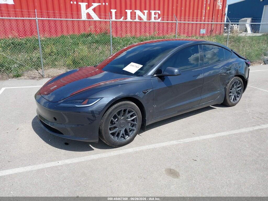 5YJ3E1EB5TF156118 2026 TESLA MODEL 3 photo no. 2