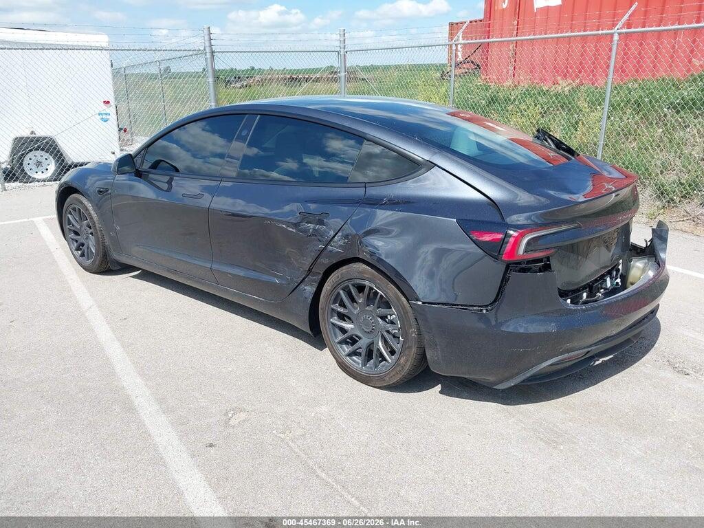 5YJ3E1EB5TF156118 2026 TESLA MODEL 3 photo no. 3