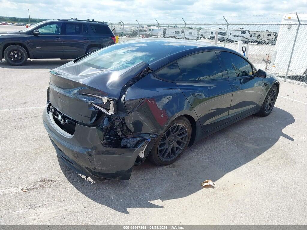 5YJ3E1EB5TF156118 2026 TESLA MODEL 3 photo no. 4