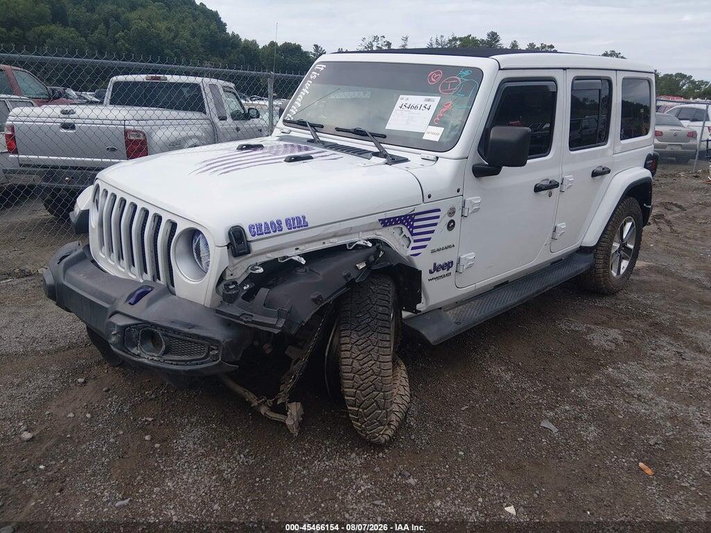 1C4HJXEG7NW245705 2022 JEEP WRANGLER UNLIMITED photo no. 2