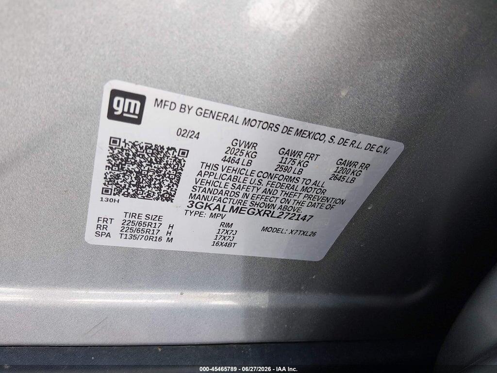3GKALMEGXRL272147 2024 GMC TERRAIN photo no. 9