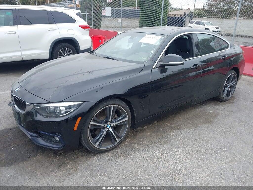 WBA4J1C5XKBM18078 2019 BMW 430I GRAN COUPE photo no. 2
