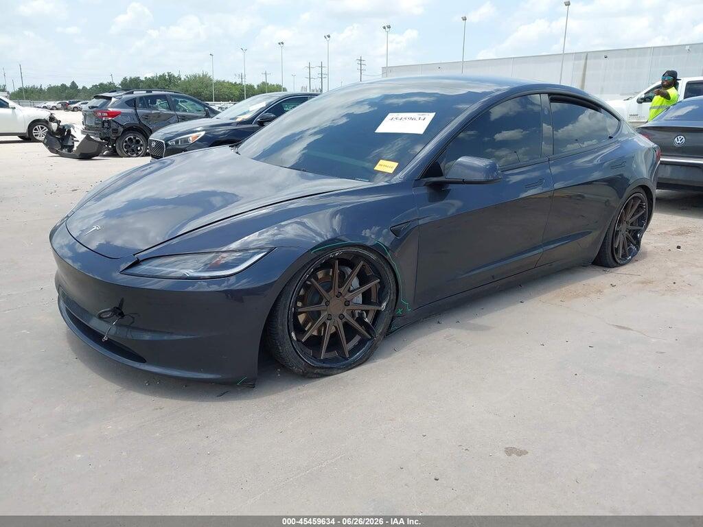 5YJ3E1EB7RF808245 2024 TESLA MODEL 3 photo no. 2