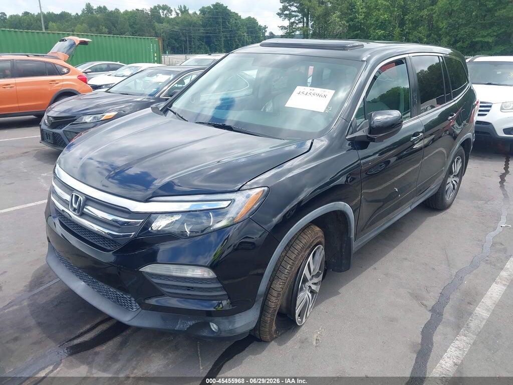5FNYF6H80GB004365 2016 HONDA PILOT photo no. 2