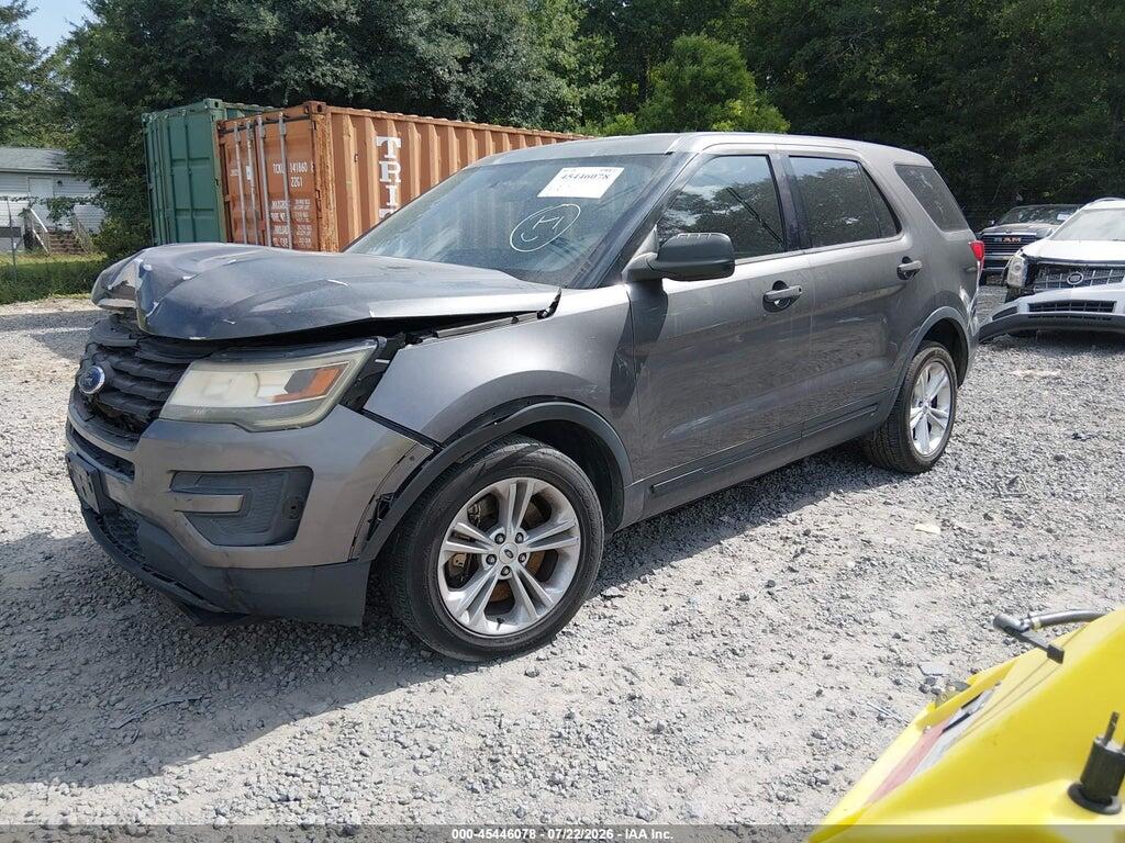 1FM5K8AR8GGC07650 2016 FORD UTILITY POLICE INTERCEPTOR photo no. 2
