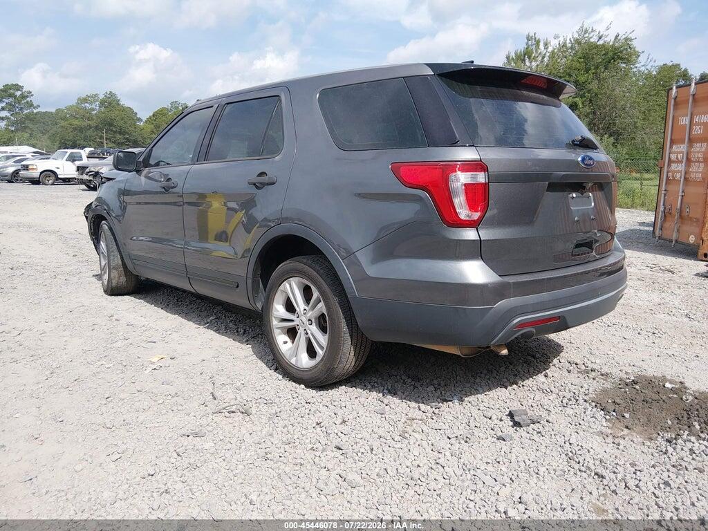 1FM5K8AR8GGC07650 2016 FORD UTILITY POLICE INTERCEPTOR photo no. 3