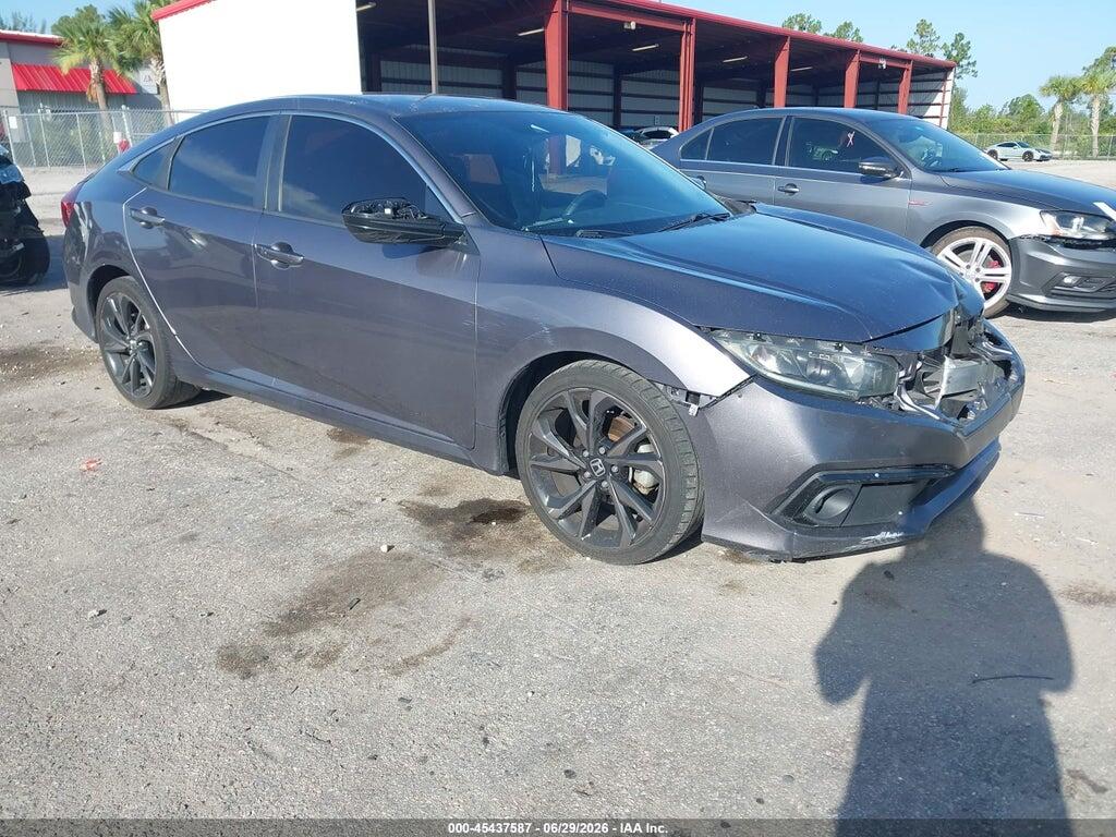 19XFC2F82LE007599 2020 HONDA CIVIC photo no. 1