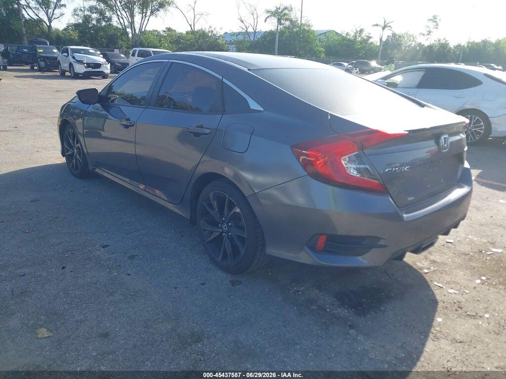 19XFC2F82LE007599 2020 HONDA CIVIC photo no. 3