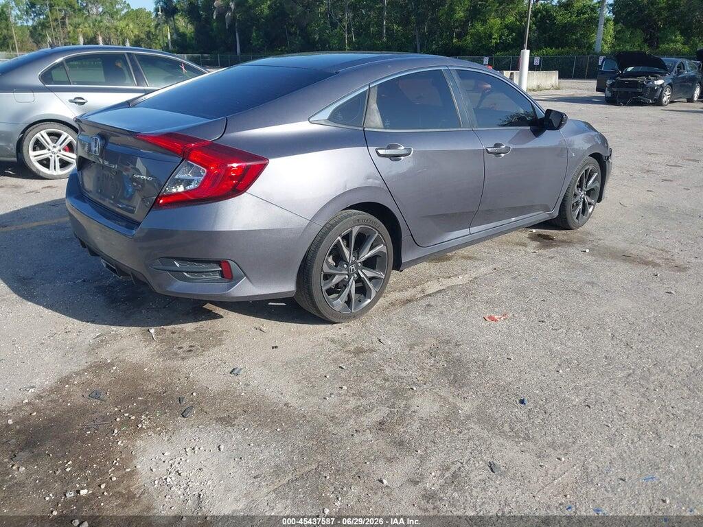 19XFC2F82LE007599 2020 HONDA CIVIC photo no. 4