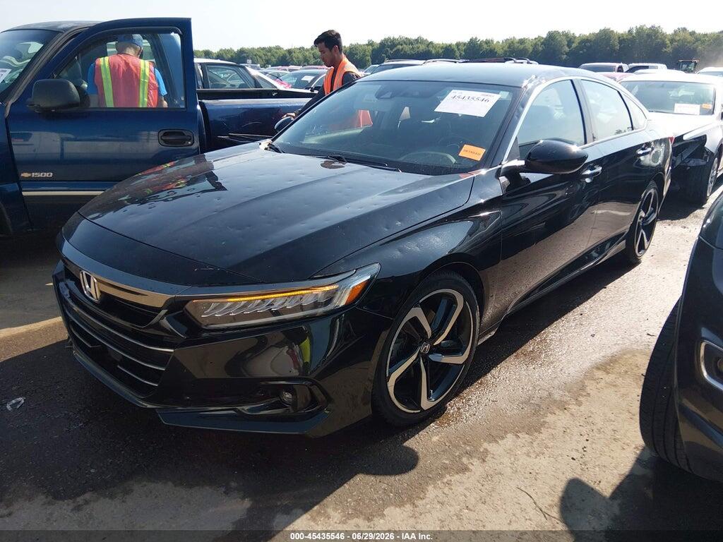 1HGCV1F44MA080225 2021 HONDA ACCORD photo no. 2