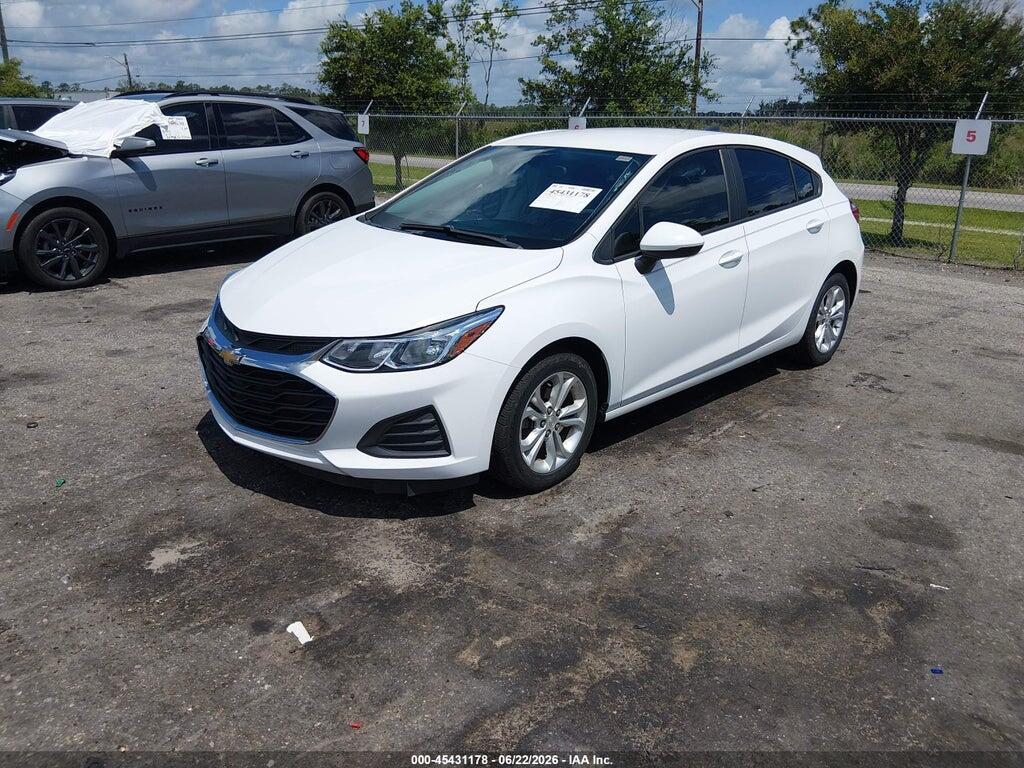 3G1BC6SM0KS568935 2019 CHEVROLET CRUZE photo no. 2