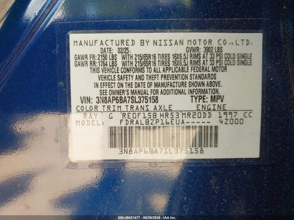 3N8AP6BA7SL375158 2025 NISSAN KICKS photo no. 9