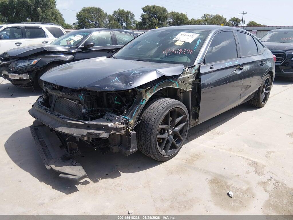 2HGFE2F54NH592856 2022 HONDA CIVIC photo no. 2