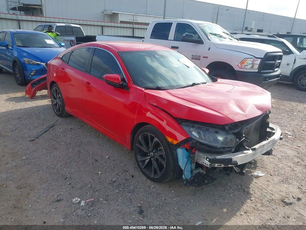 2HGFC2F84MH536737 2021 HONDA CIVIC photo no. 1