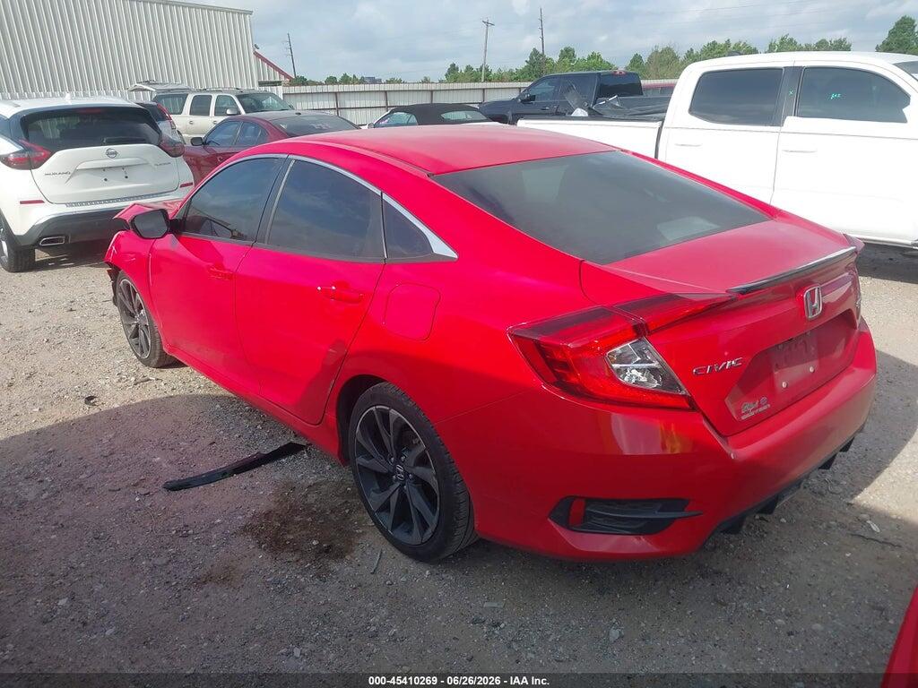 2HGFC2F84MH536737 2021 HONDA CIVIC photo no. 3