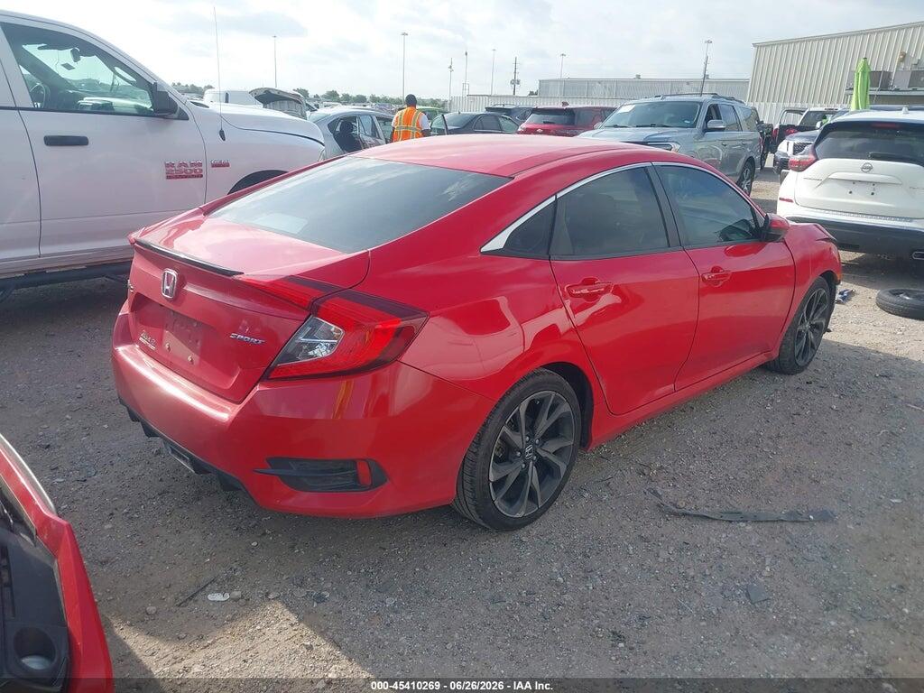 2HGFC2F84MH536737 2021 HONDA CIVIC photo no. 4