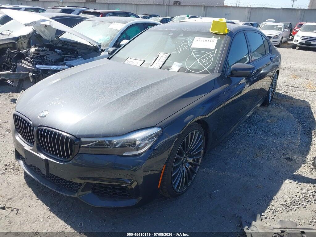 WBA7E2C56JG743027 2018 BMW 740I photo no. 2