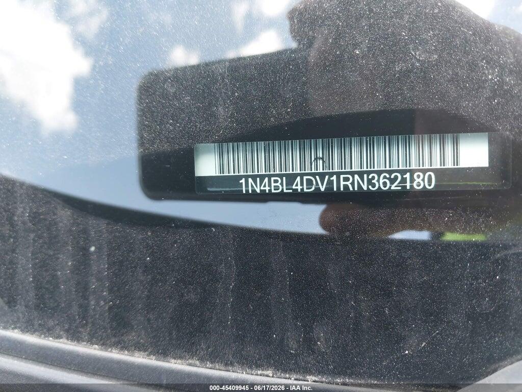 1N4BL4DV1RN362180 2024 NISSAN ALTIMA photo no. 9