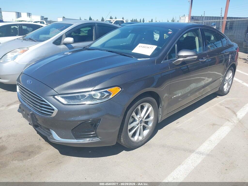 3FA6P0MU4KR253057 2019 FORD FUSION HYBRID photo no. 2