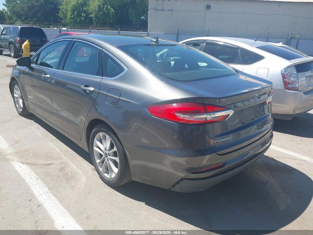 3FA6P0MU4KR253057 2019 FORD FUSION HYBRID photo no. 3