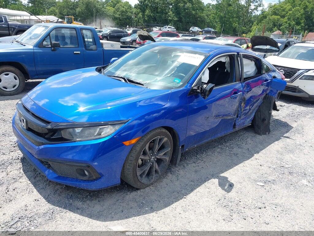 19XFC2F80LE010761 2020 HONDA CIVIC photo no. 2