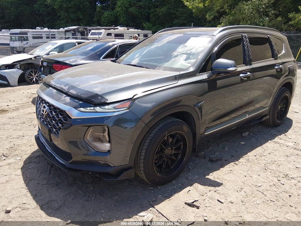 5NMS5CAA1KH106480 2019 HYUNDAI SANTA FE photo no. 2
