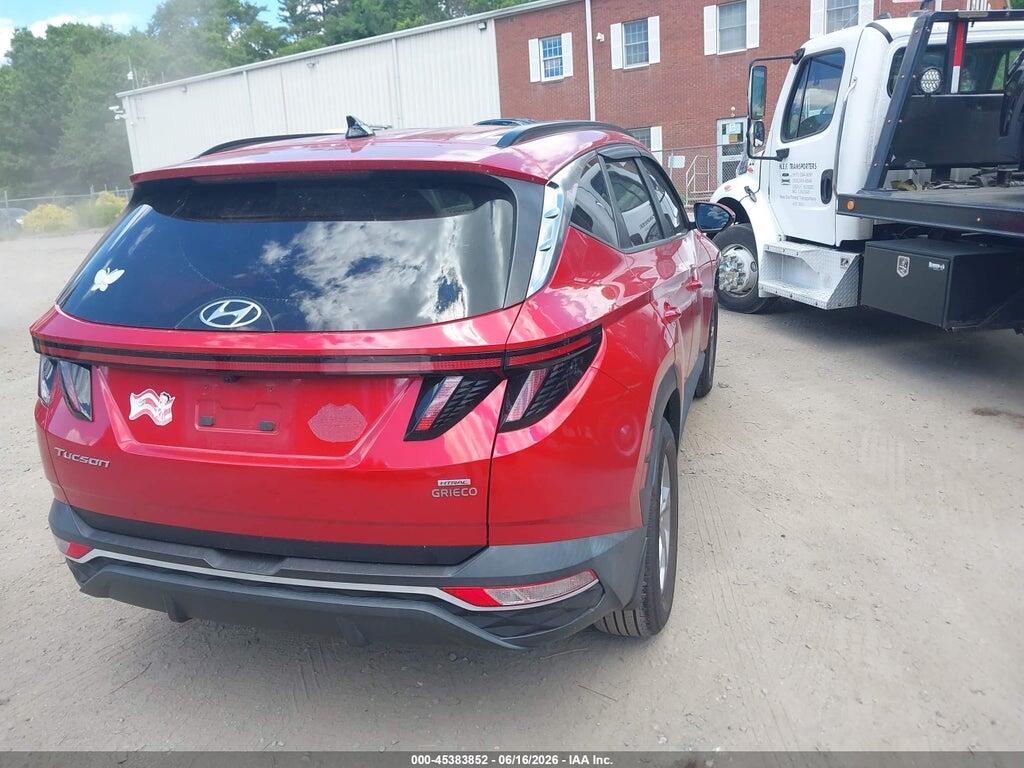 5NMJBCAE2NH124238 2022 HYUNDAI TUCSON photo no. 4