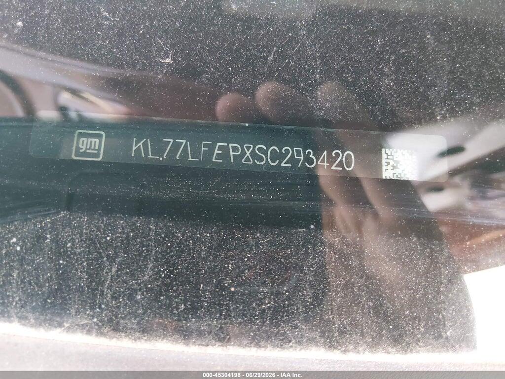 KL77LFEP8SC293420 2025 CHEVROLET TRAX photo no. 9