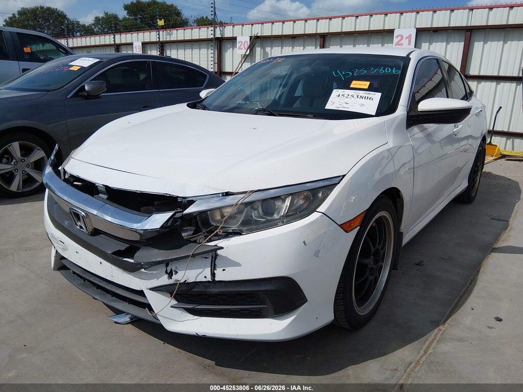 19XFC2F55GE035537 2016 HONDA CIVIC photo no. 2