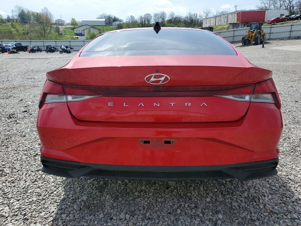 5NPLS4AG3MH000366 2021 HYUNDAI ELANTRA photo no. 6