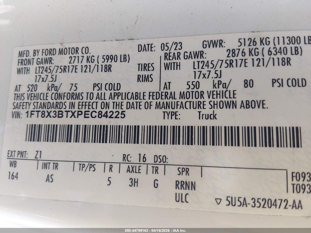 1FT8X3BTXPEC84225 2023 FORD F-350 photo no. 8