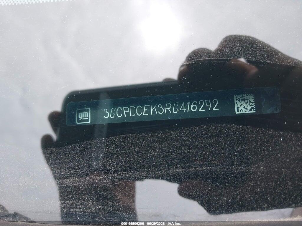 3GCPDCEK3RG416292 2024 CHEVROLET SILVERADO 1500 photo no. 9