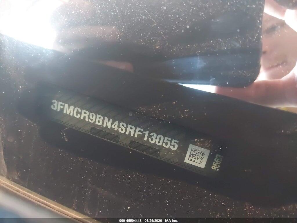 3FMCR9BN4SRF13055 2025 FORD BRONCO SPORT photo no. 9