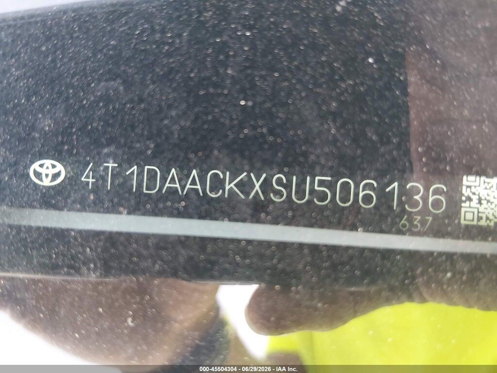 4T1DAACKXSU506136 2025 TOYOTA CAMRY photo no. 9