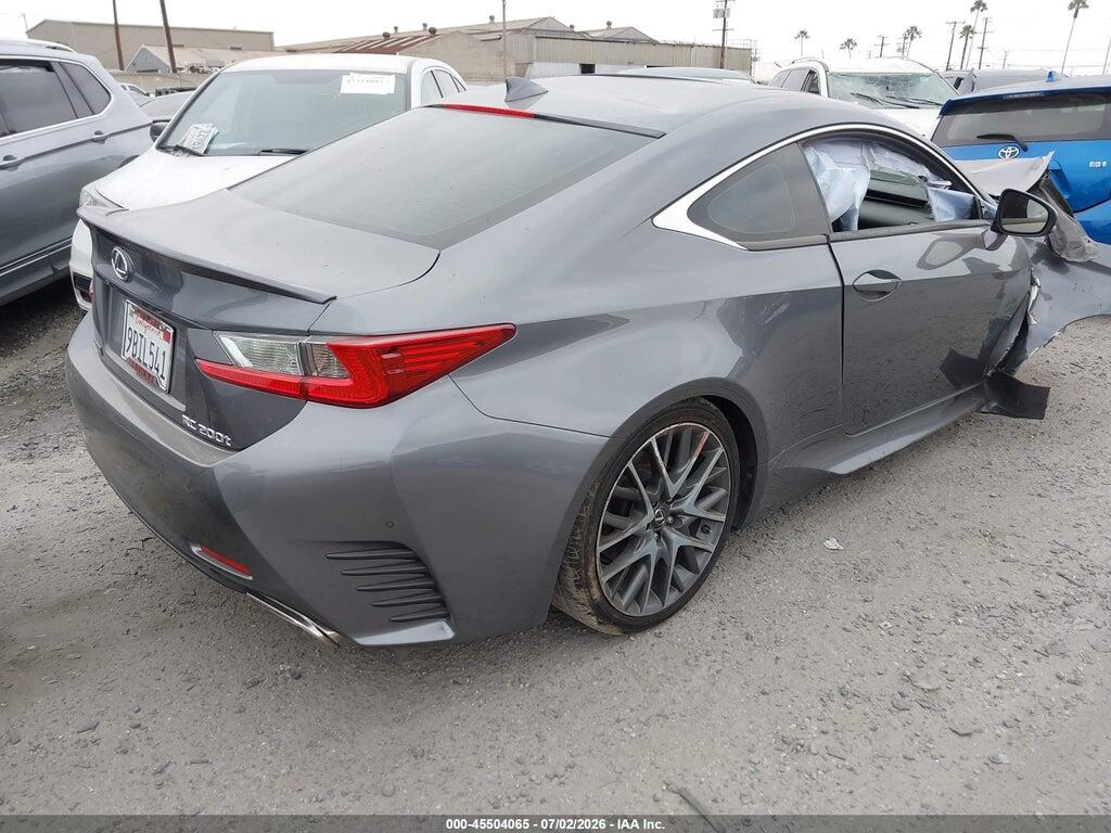JTHHA5BCXG5002015 2016 LEXUS RC 200T photo no. 4