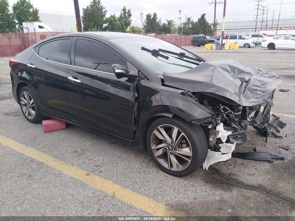 5NPDH4AE6GH782247 2016 HYUNDAI ELANTRA photo no. 1