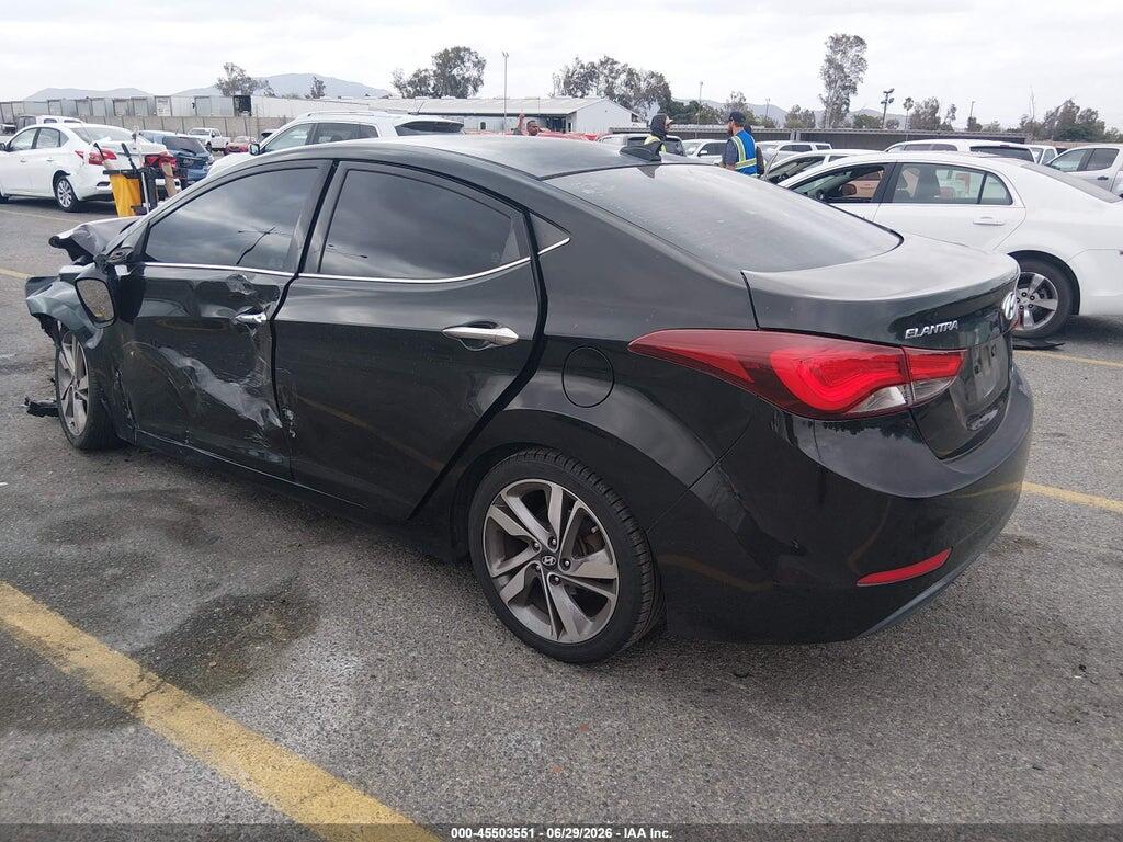 5NPDH4AE6GH782247 2016 HYUNDAI ELANTRA photo no. 3